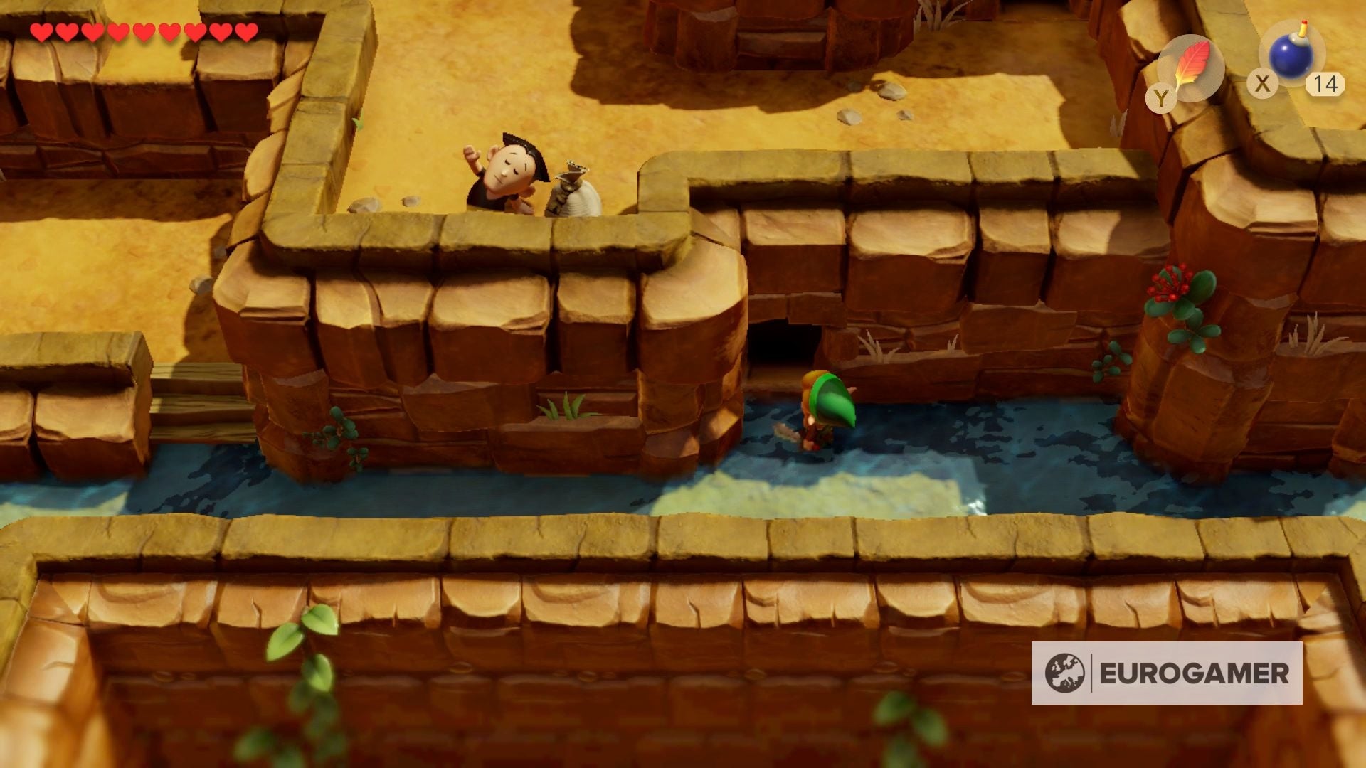 Zelda Link's Awakening trading sequence quest Where to trade the